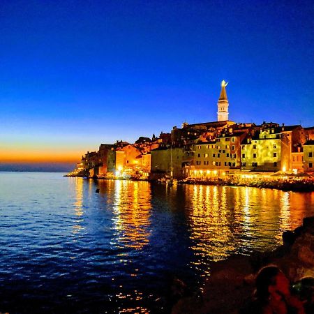 Private Courtyard Medieval Stone Home In Old Town Rovinj Exterior photo